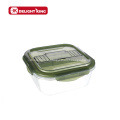 Affordable Takeaway Glass Bento Box Container with Tableware